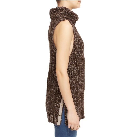 Free People Sleeveless Turtleneck Sweater - Picture 6 of 7
